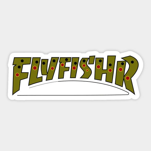 Fly Fisher Sticker by CEEJ